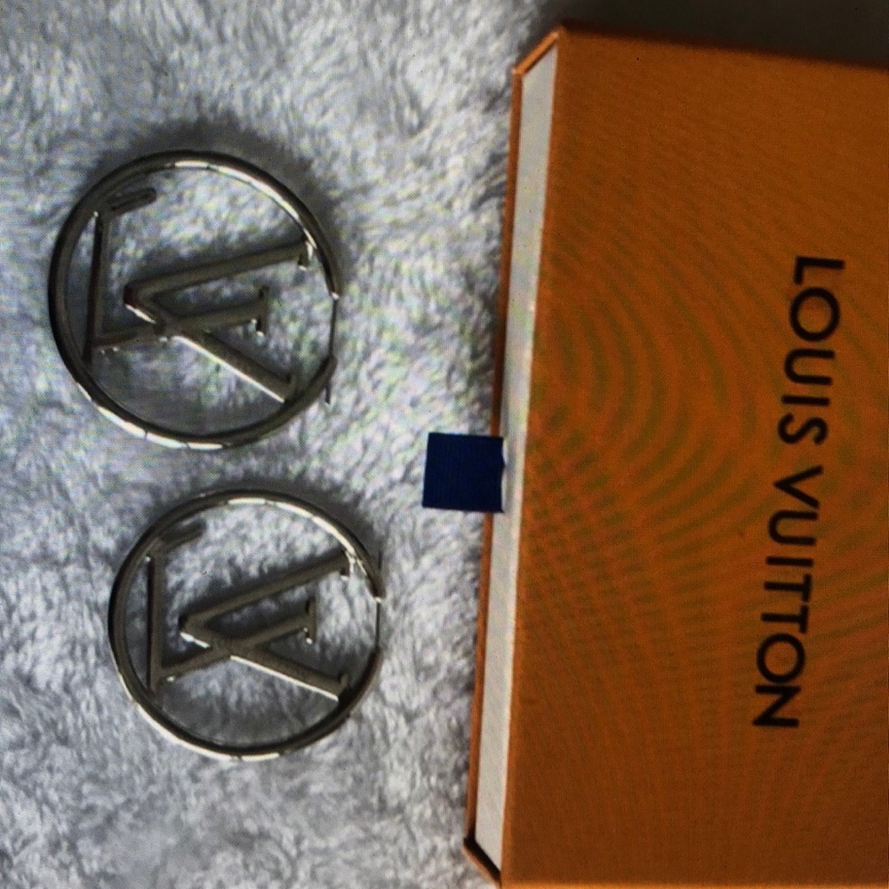 Louis Vuitton silver Earrings